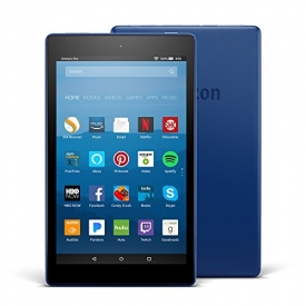 Fire HD 8 Tablet with Alexa, 8″ HD Display, 32 GB, Marine Blue – with Special Offers