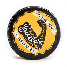 Hair Styling Cream for Men – Strong Hold & Matte Finish | Scent – Sandalwood Made in USA – 3.0 Fl oz / 100ml by Buck’s Burley