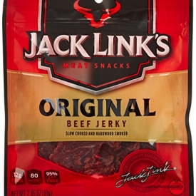 Jack Link’s Meat Snacks Beef Jerky, Original, 2.85-Ounce (Pack of 4)