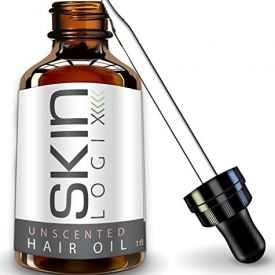 Skin Logix All Natural Hair Oil Protein Treatment For Dry Damaged Hair Packed With 9 Oils For Growth Repair and Moisturizing