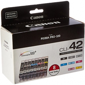 Canon CLI-42 8 PK Value Pack Ink, 8 Pack