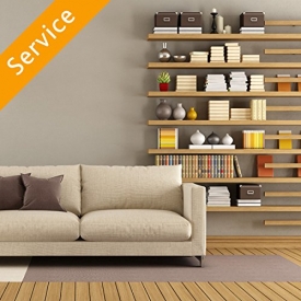 Bookcase Assembly – 3 to 5 Shelves