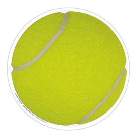 Magnetic Bumper Sticker – Tennis Ball – Cars, Trucks, Lockers, Refrigerators – 5.75″ Round