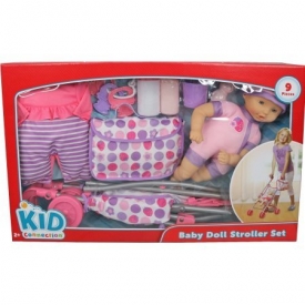 Kid Connection Baby Doll Stroller Play Set (1)