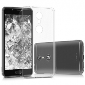 kwmobile Crystal Case Cover for Gionee A1 made of TPU Silicone – transparent clear Protection Case in transparent