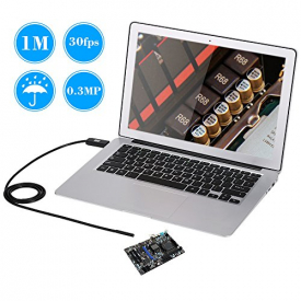 OWSOO 6 LED 5.5MM Lens Endoscope IP67 Waterproof Inspection Borescope USB Wire Snake Tube Camera 6LEDS for OTG Compatible Android Smart Phones 1M