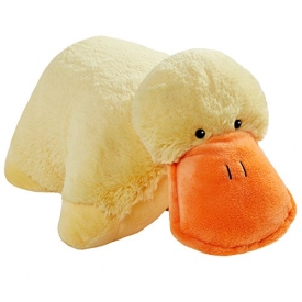 Signature Puffy Duck Pillow Pet – 18″ Stuffed Animal Plush Toy