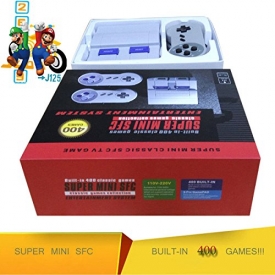 Super SNES video game Console Entertainment system with 400 Xmas Gift