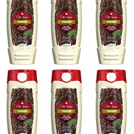 Old Spice Fresher Collection Men’s Body Wash, Timber, 16 Fluid Ounce (Pack of 6)