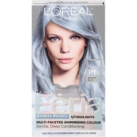 L’Oréal Paris Feria Pastels Hair Color, P1 Sapphire Smoke (Smokey Blue)