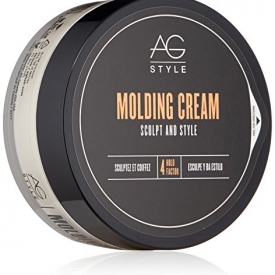 AG Hair Molding Cream Sculpt And Style, Almond, 2.5 fl. oz..