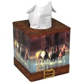 Rivers Edge Products Rush Hour Tissue Box Cover