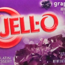 Jell-O Grape Gelatin Dessert, 3-Ounce Boxes (Pack of 4) Home Grocery Product