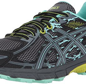 ASICS Women’s Gel-Venture 6 Running-Shoes,Black/Carbon/Neon Lime,7.5 Medium US