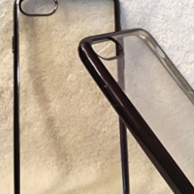 iPhone 8 Clear Case, iPhone 7 Clear Case [Scratch Resistant] Extreme Lightweight & Thin Transparent Soft Flexible color edge for Apple iPhone 8 Cover/Apple iPhone 7 Cover