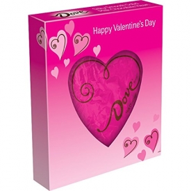 DOVE Valentine’s Milk Chocolate Solid Heart 4-Ounce Heart