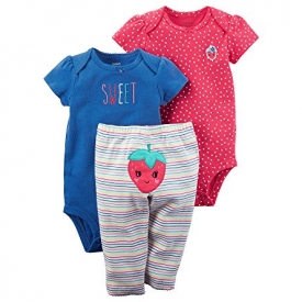 Carter’s Baby Girls’ 3 Piece Little Character Set 18 Months