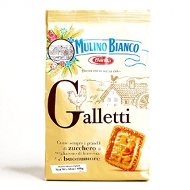 Mulino Bianco Galletti Cookies 14.1 oz each (2 Items Per Order)