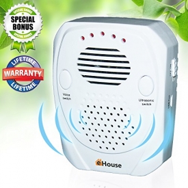 Pest Control Ultrasonic Repeller Electronic Plug in Best Repellent Get Rid Of – Rodents, Mice, Rats, Roaches, Spiders, Bed Bugs & insects, Has a USB port, Use Indoor & Outdoor, in Car from Battery