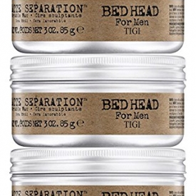 Bed Head Men Matte Separation Workable Wax by TIGI- 3oz 3pk