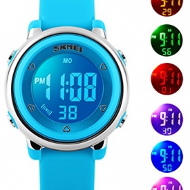 Kids Digital Watch for Boys Girls -Waterproof Sports Watch with Alarm Stopwatch Outdoor Childrens Watches