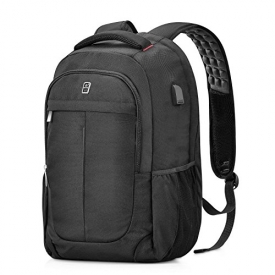Laptop Backpack,Sosoon 17.3 Inch Laptop Backpack with USB Charging Feature for Android, Get Free USB Cable in Applicable Promotion Or Special Offers and Product Promotions If Charging for iPhone