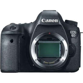 Canon EOS 6D 20.2 MP DSLR Camera Body – Top Rated (Certified Refurbished)