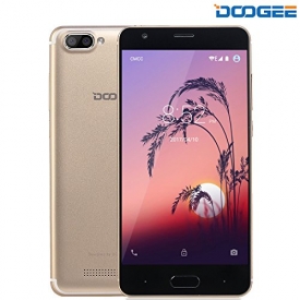 Unlocked Smartphones, DOOGEE X20 Cell Phones Unlocked Android 7.0 – 5.0 Inch HD IPS Display – MT6580 Processor – 2GB RAM +16GB ROM – 2MP+ Dual 5MP Camera – 3G Unlocked Cellphones – Gold