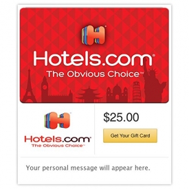 Hotels.com Red Gift Cards – E-mail Delivery