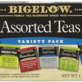 Bigelow 6 Assorted Teas, 18-Count Boxes (Pack of 6)