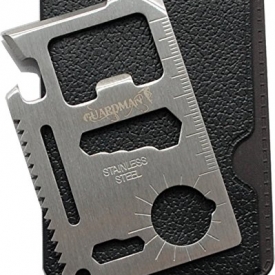 Guardman 11 in 1 Beer Opener Survival Credit Card Tool Fits Perfect in Your Wallet (1) Valentines Day Gifts for Him