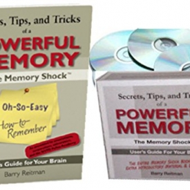 Secrets, Tips, and Tricks of a Powerful Memory Complete eBook and 4-Disc CD Set by Barry Reitman