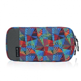 Hynes Eagle Cord Organizer Small Electronics Case Gadget Pouch Phone Accessories Storage Bag, Geometry