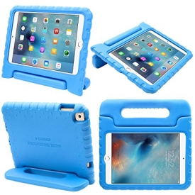 iPad Mini 4 Case, i-Blason Apple iPad Mini 4 Case for Kids [ArmorBox Kido Series] Light Weight Super Protection Convertible Stand Cover 2015 Release (iPadMini4-Kido-Blue)