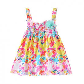 Mud Kingdom Baby Girls Summer Cool Slip Dress Floral 18-24M