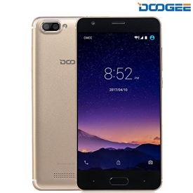 Unlocked Cell Phones, DOOGEE X20 GSM Smartphone Unlocked Android 7.0 – 5.0″ HD IPS Display – 1GB RAM+16GB ROM – 5MP Dual Cameras – 3G Unlocked Phones – Gold