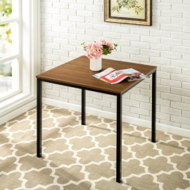 Zinus Modern Studio Collection Soho Square Table, Brown