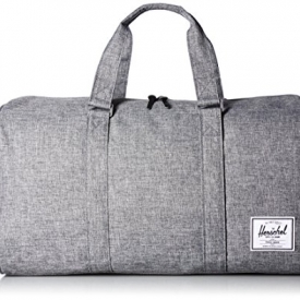 Herschel Supply Co. Novel Duffel Bag 1-Piece, Raven Crosshatch, One Size