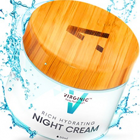 Night Face Cream Anti Aging Dry Oily Sensitive Skin Moisturizer Best Facial Wrinkle Nighttime Care Pure Deep Beauty Wrinkles Lotion Feels Great Fresh Above Organic Vegan Natural Serum For Women No SPF