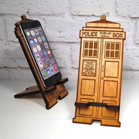 Police Box Mobile Phone Stand Holder For Any Smartphone Fits iPhone and Galaxy Best