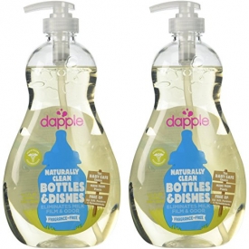 Dapple Baby Bottle & Dish Liquid 16.9 Oz (Pack of 2)