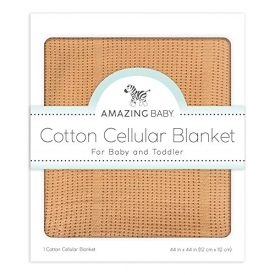 Cellular Blanket, Premium Cotton, Butterum