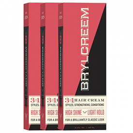 Brylcreem Original Men’s Hair Cream, 5.5 Ounce (Pack of 3)