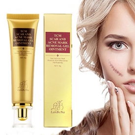 MS.DEAR Remove Scar Cream Scar Gel Acne Scar Removal Cream 1.06oz, Skin Repair Treatment, for face & the whole body, HERBAL SCAR AND ACNE MARK REMOVAL GEL