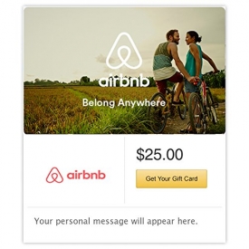 Airbnb Bikes Gift Cards – E-mail Delivery