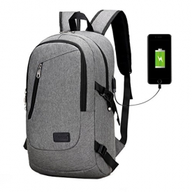 Kenox Notebook Backpack for 15 inch Laptop USB Port for Charging Electronic Devices