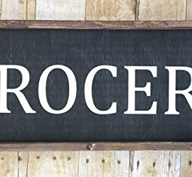Grocery sign, Grocery wall art
