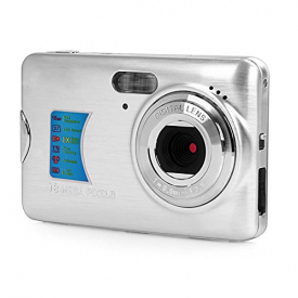 Digital Camera,Powpro PP-CDFE 2.7 inch TFT LCD HD Digital Camera(Silver)