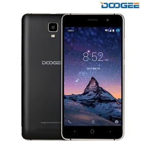 Unlocked Cell Phones, DOOGEE X10 Dual Sim Smartphones With 5.0″ IPS Display – Android 6.0 – 8GB ROM – 2MP+5MP Dual Camera – 3360mAh Battery – GSM Unlocked Phone International – Black(no ads)