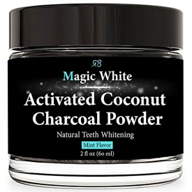 Teeth Whitening Charcoal Powder 100% Natural – with Organic Activated Coconut